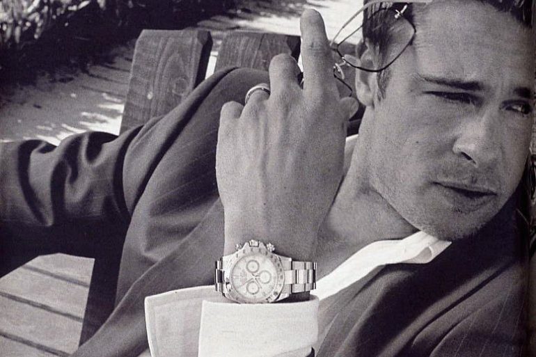 Brad Pitt Rolex Daytona